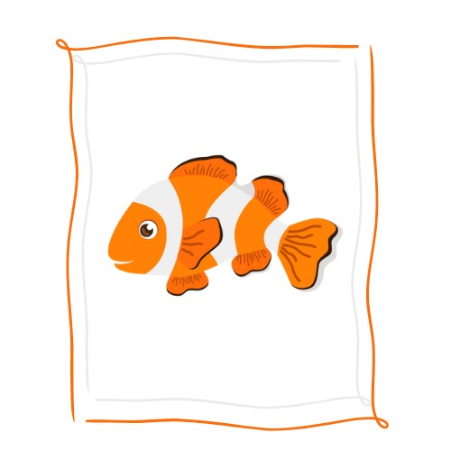 Logo du niveau poisson chez les Petits nageurs à Gerpinnes